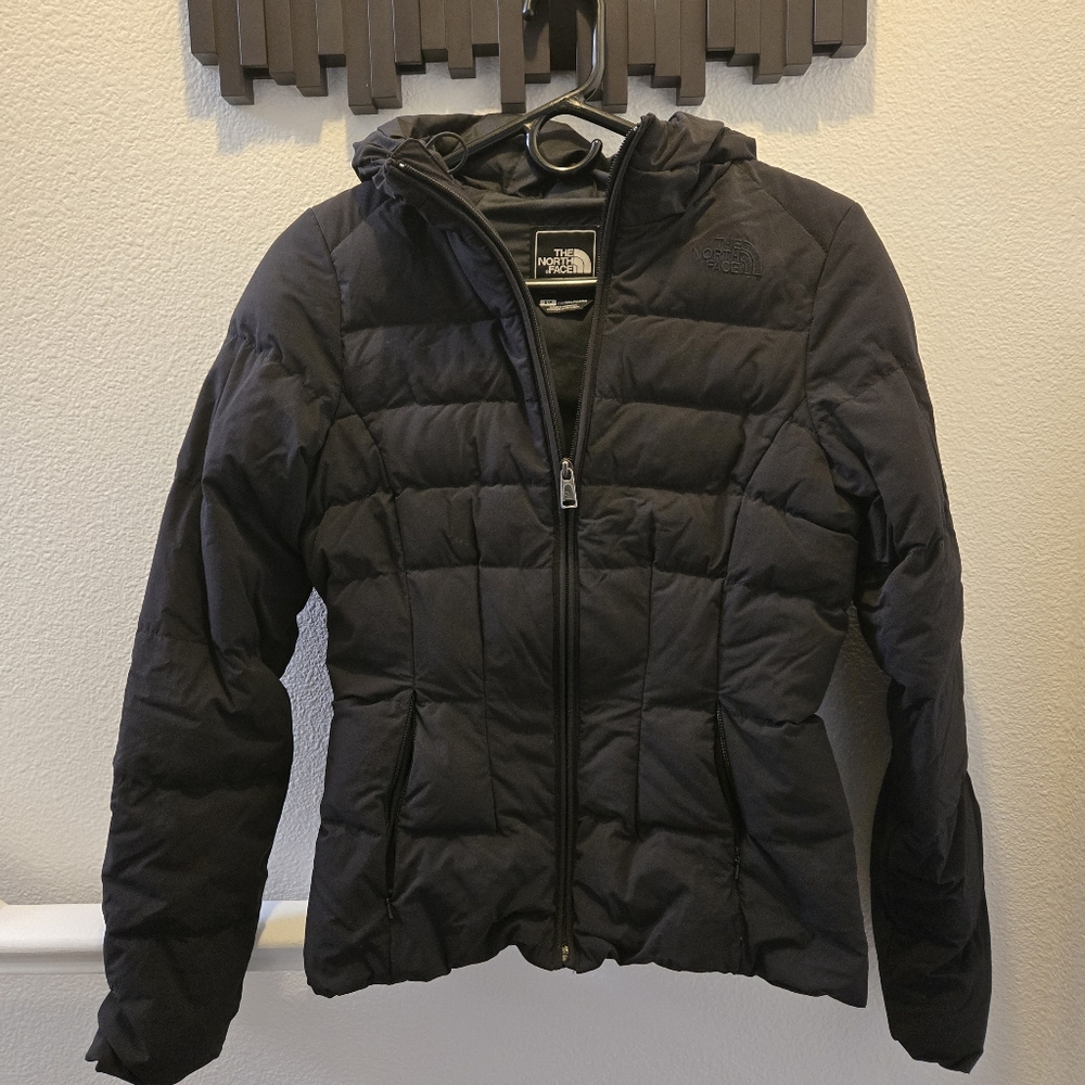 Women's Black North Face 700 Pro Jacket Puffer Coat Small